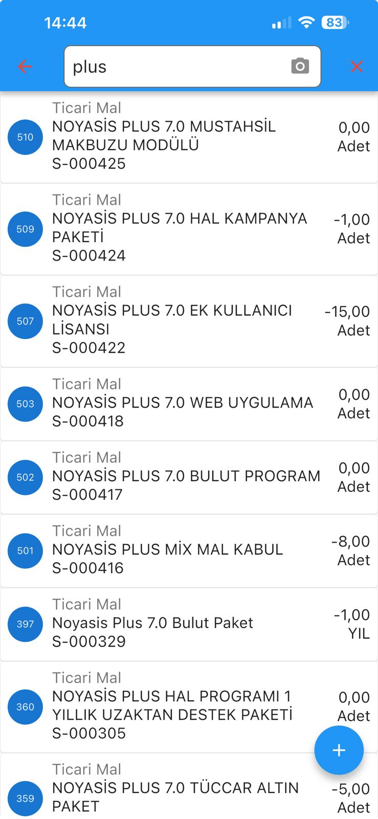 Noyasis mobil uygulama ekranı