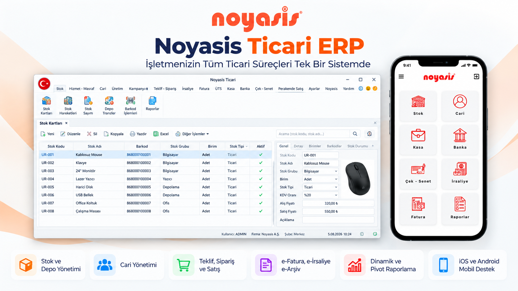 Noyasis Ticari ERP